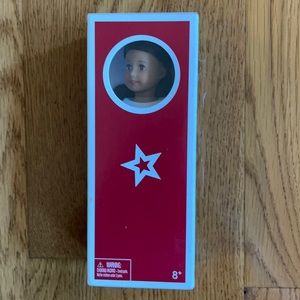 American Girl mini with brown hair- brand new sealed in box!
